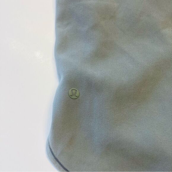 Lululemon On The Fly Skirt Pockets Cinch Waist Travel Womens Size 6 Grey Sage - Picture 8 of 9